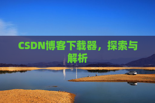 CSDN博客下载器，探索与解析